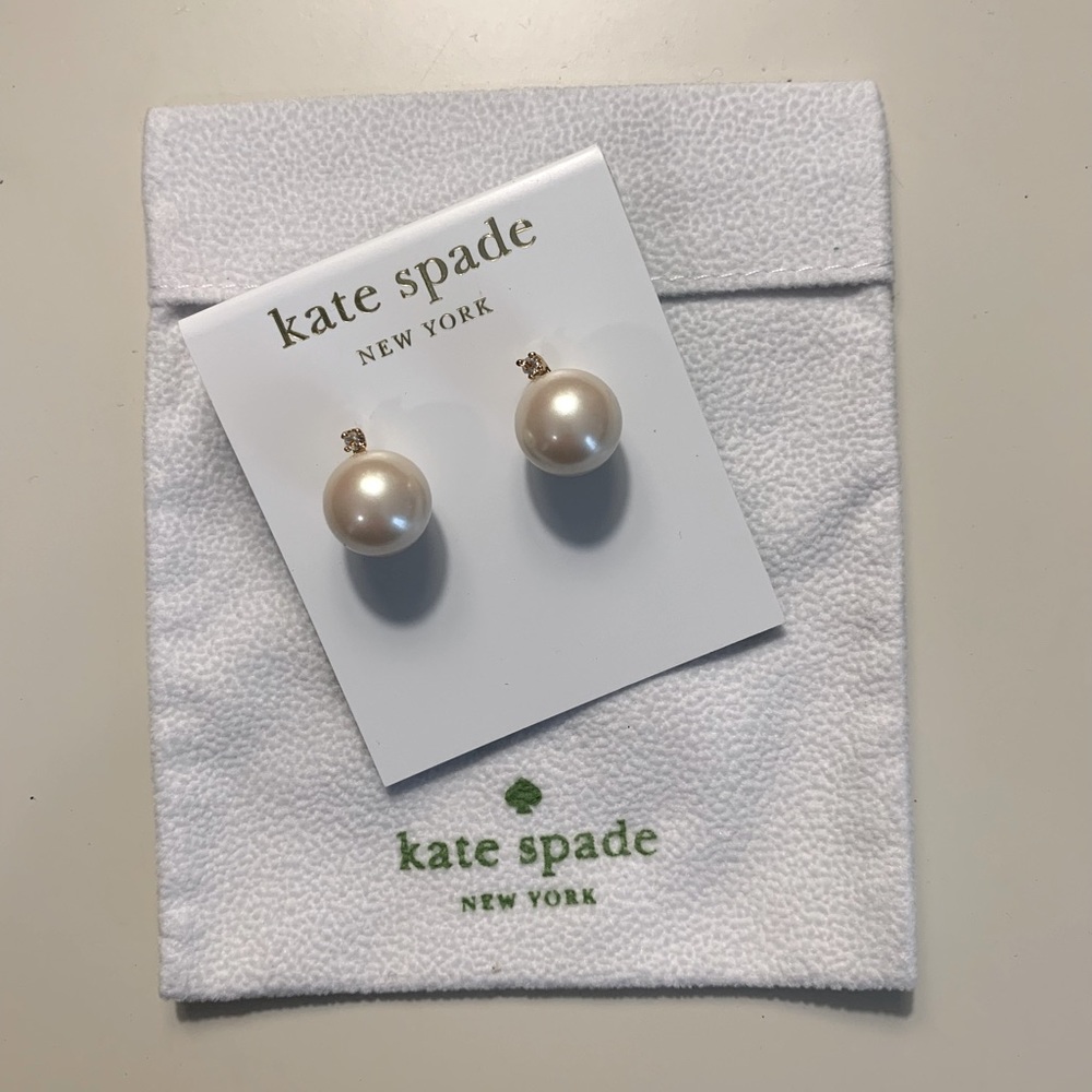 *new* Kate Spade pearl earrings